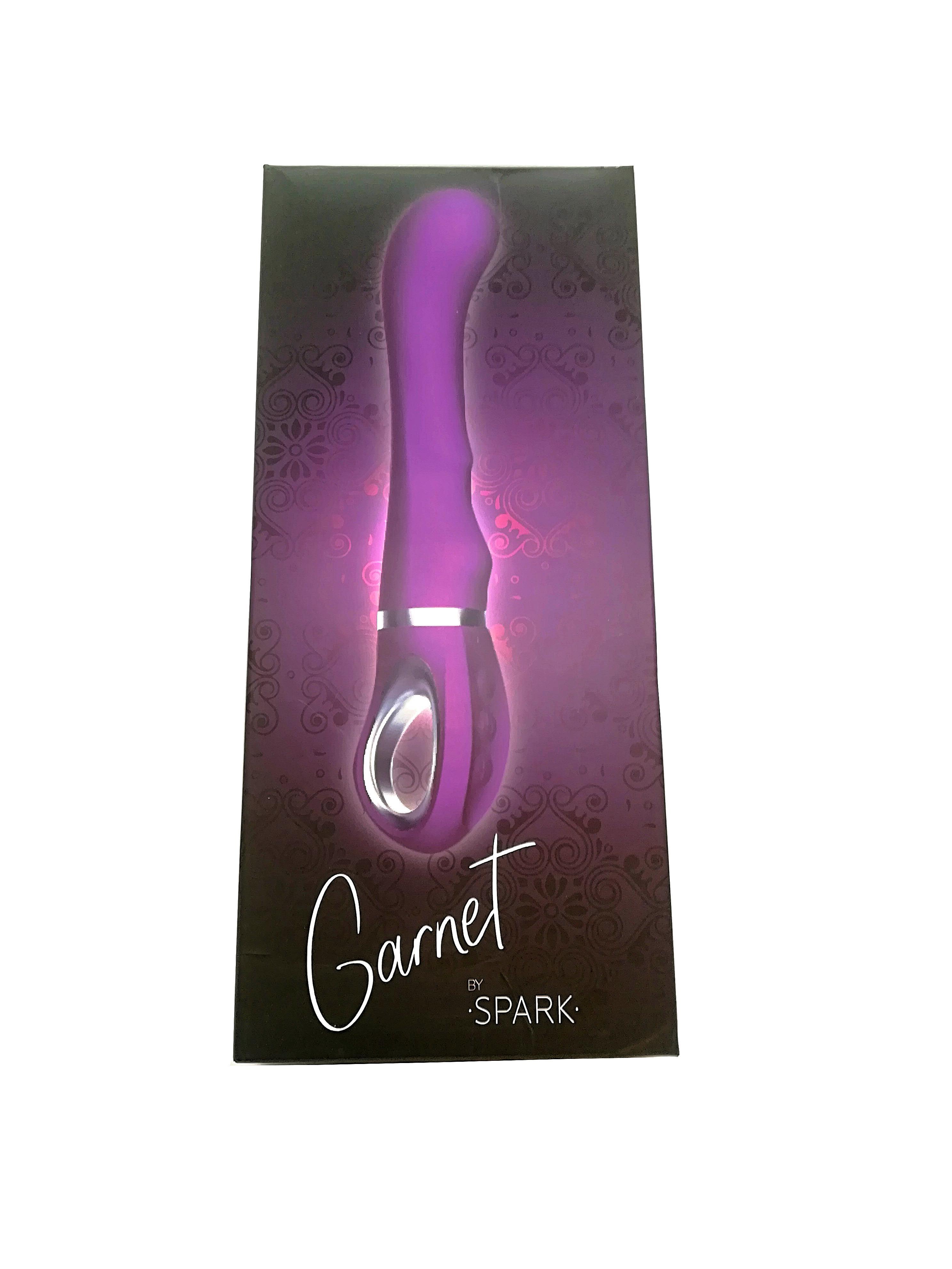 Garnet G-Point Vibrator, Purple,13 cm