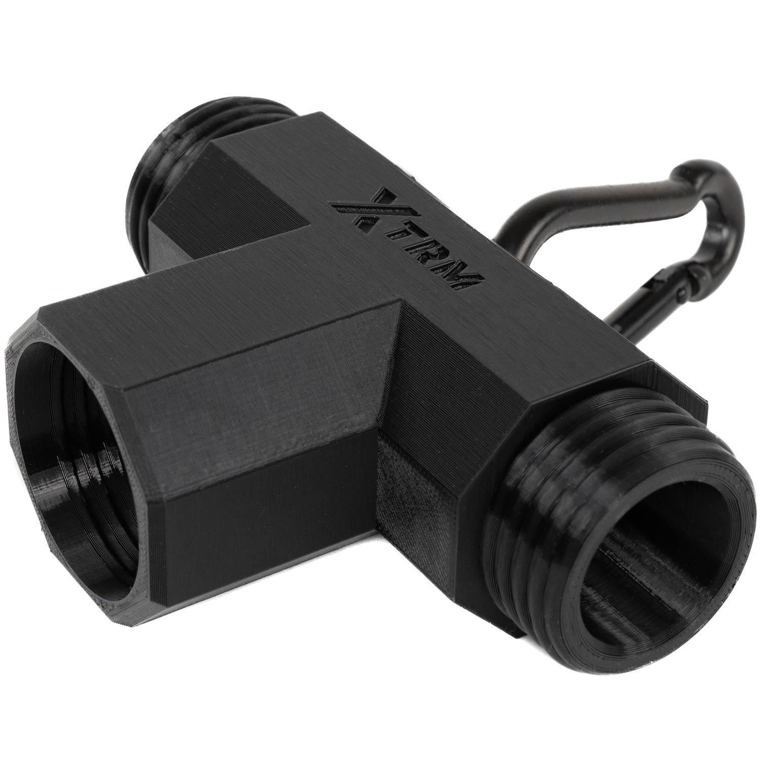 XTRM Gas Mask T-Connector, black