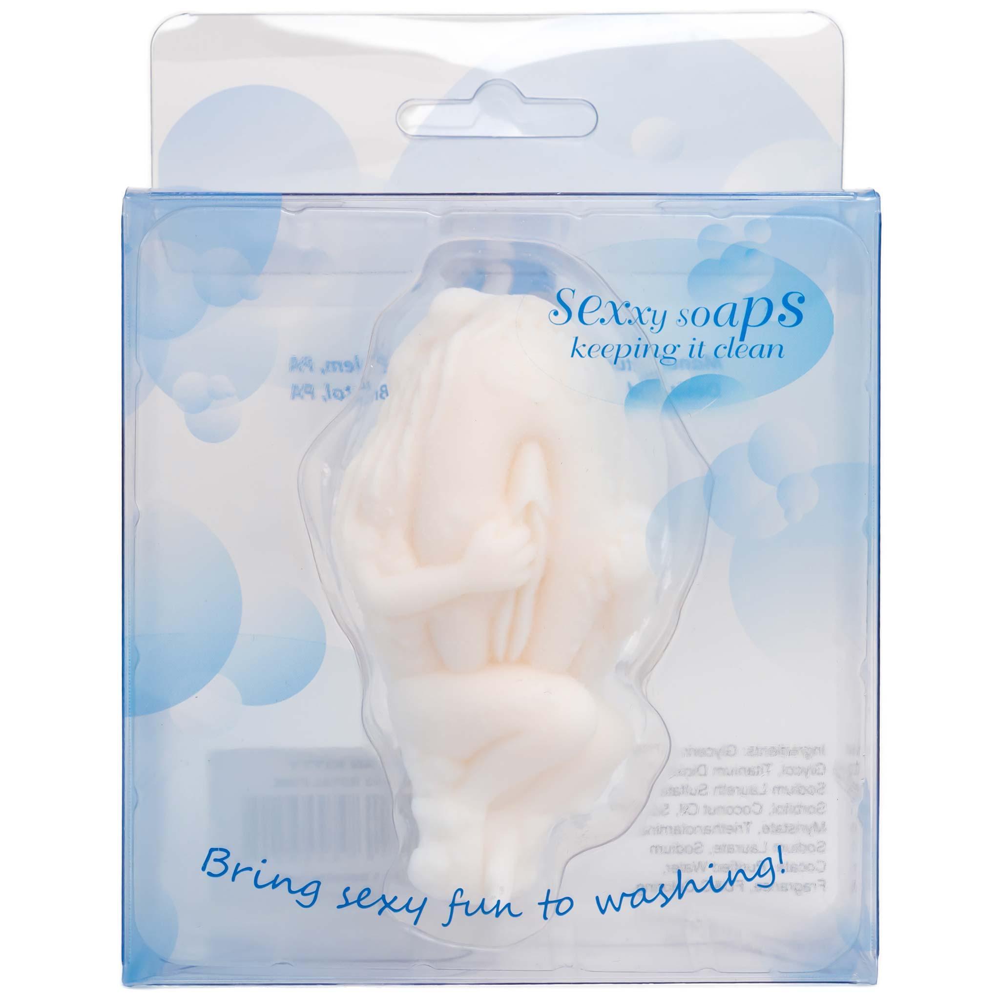 SI Sexxy Soaps Clean Kitty, Cool Water Scent, White
