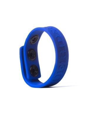 RudeRider Silicone Cock Strap, Blue