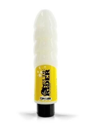 Rude Rider Cum Lube, Hybrid Based Lubricant, 175ml in Dildo Toy Bottle (17 cm, Ø 4,1 cm)