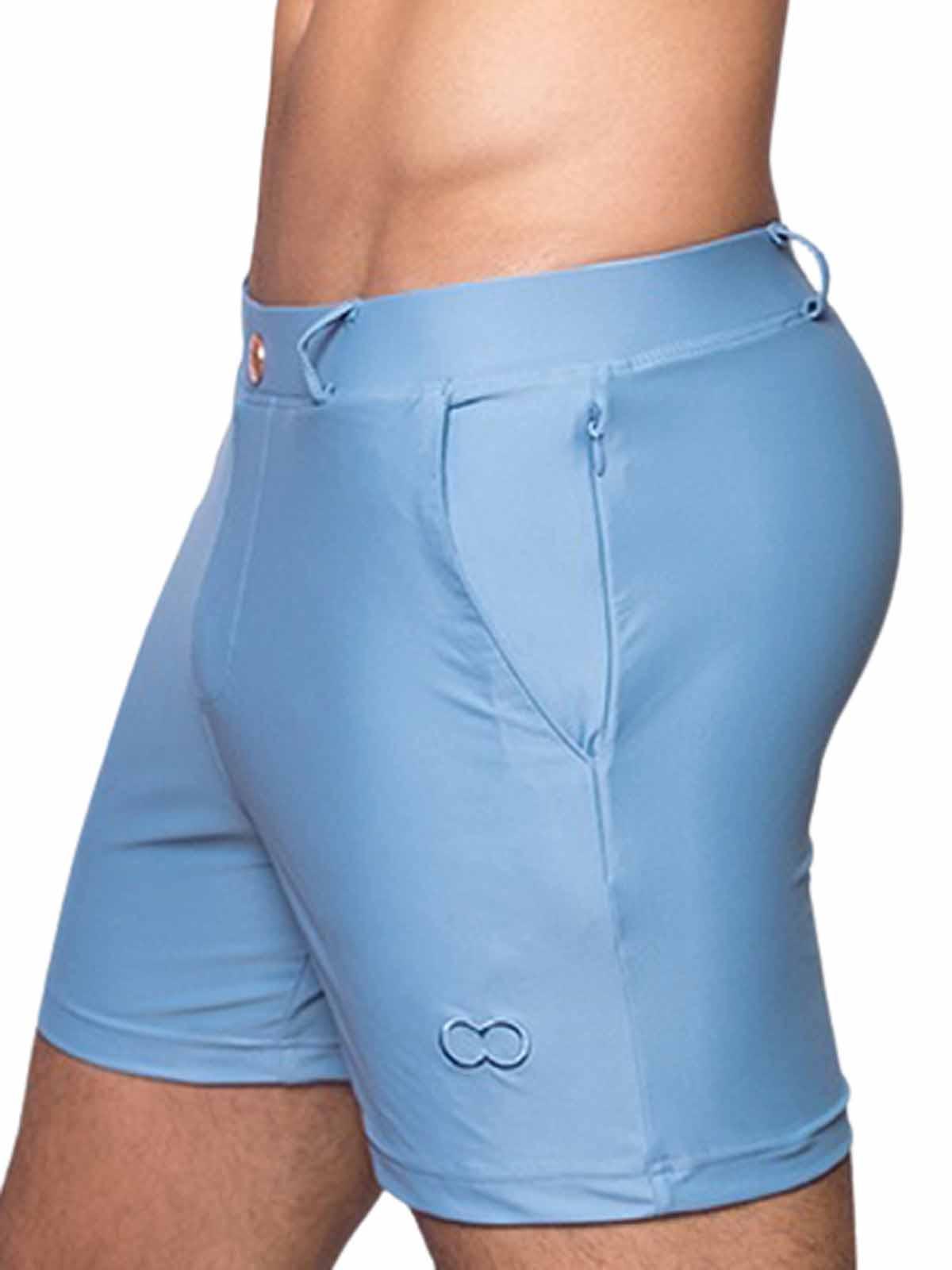 2Eros Bondi Bar Beach Swim Shorts S60 Faded Denim (Series 3) - Size: L