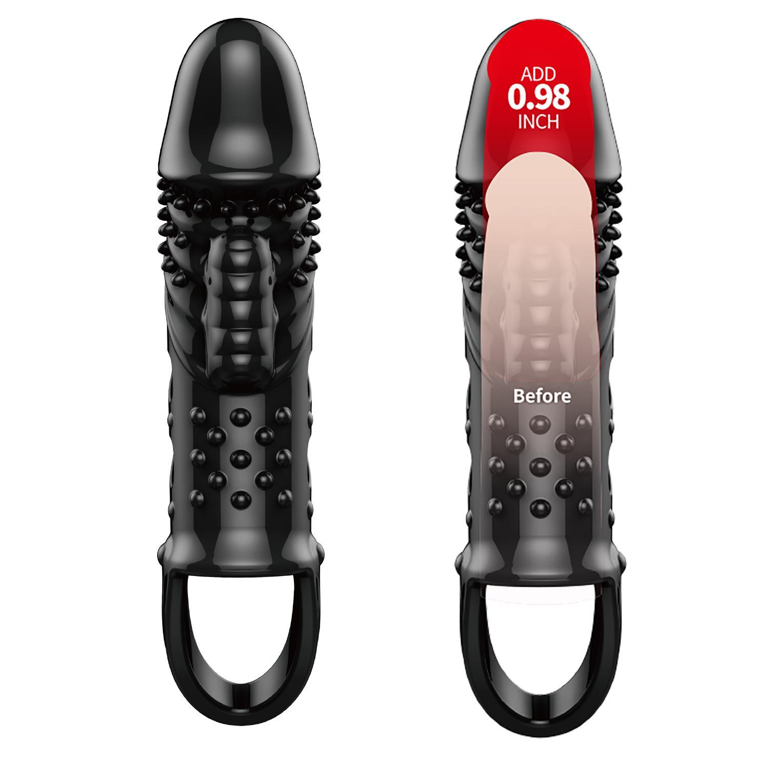 PRETTY LOVE - Cecelia, TPR material, penis sleeve, vibration, 3LR936 battery. 40.5*185 PRETTY LOVE - Cecelia, TPR material, penis sleeve, vibration, 3LR936 battery. 40.5*185