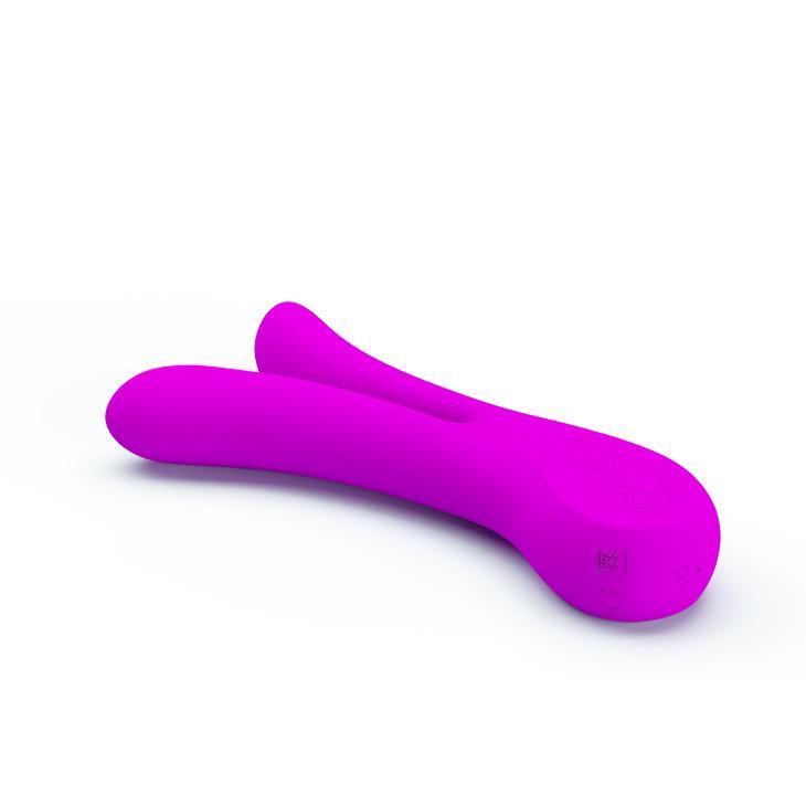PRETTY LOVE - Ulysses, 12 functions of vibraiton  waterproof silicione rechargeable  ?:25mm   L:166mm