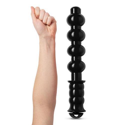 Bulls Eye Anal Dildo Night Stick - Excessive Force, 38 cm, Black