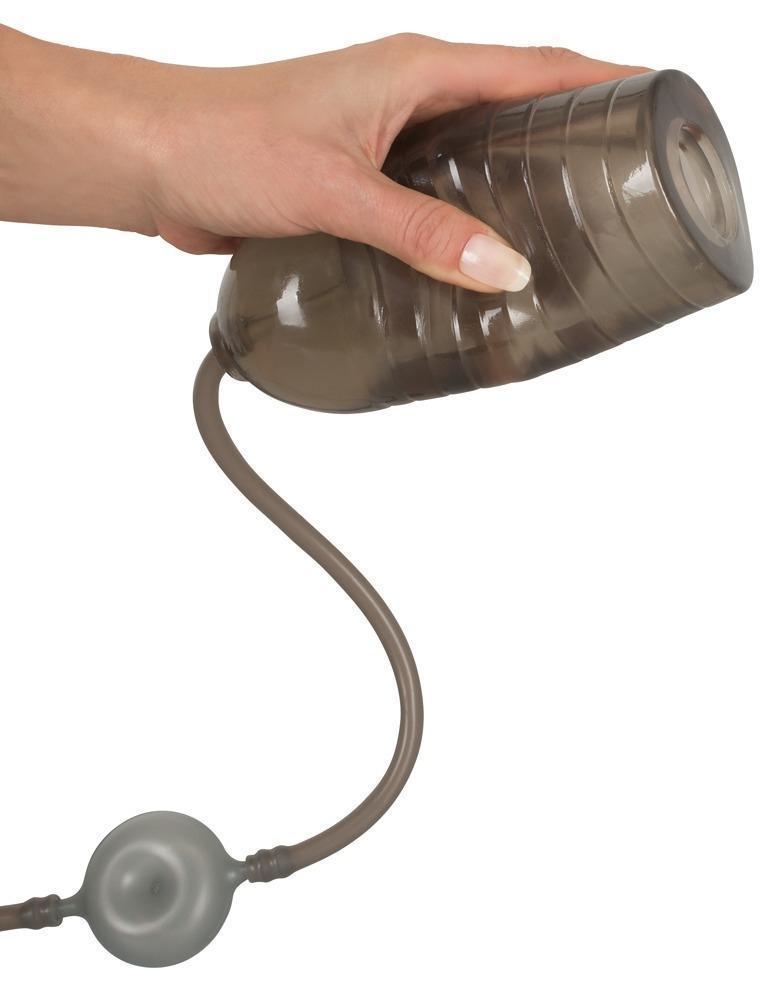 Hands-free Masturbator SUCK-O-MAT, Insertable 10,5 cm, Stretchable 2,5 cm