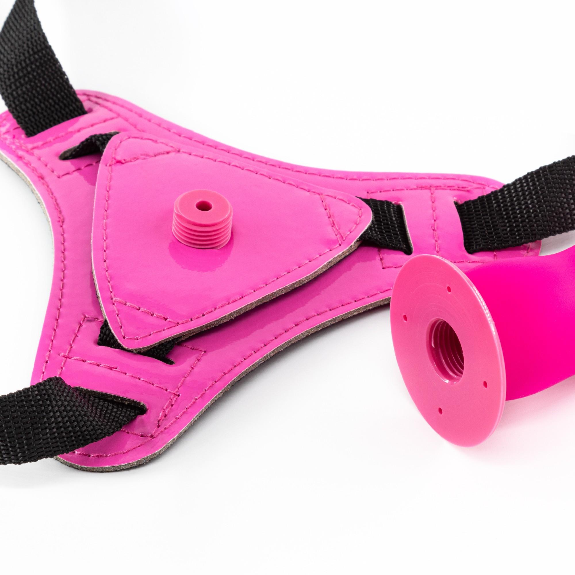 Crushious Snapper Strap On Pink