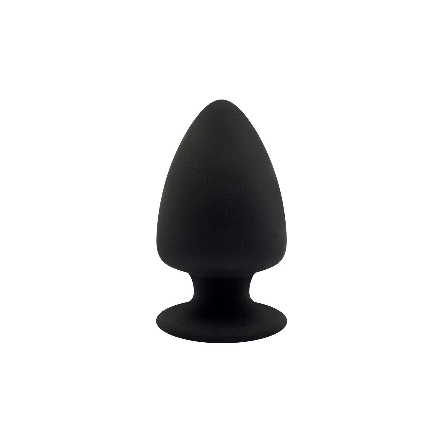 SILEXD Premium Silicone Plug Model 1 XS, 8 cm, Black