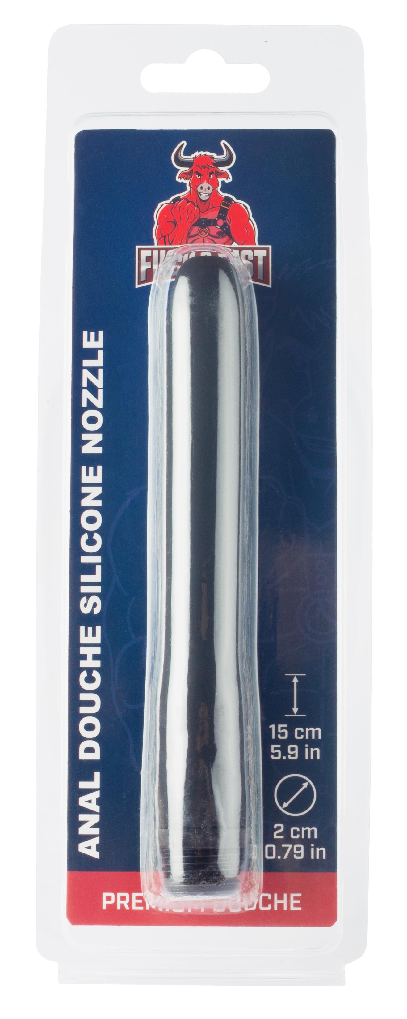 Silicone Nozzle Fuck & Fist enema tip 15 x 2cm