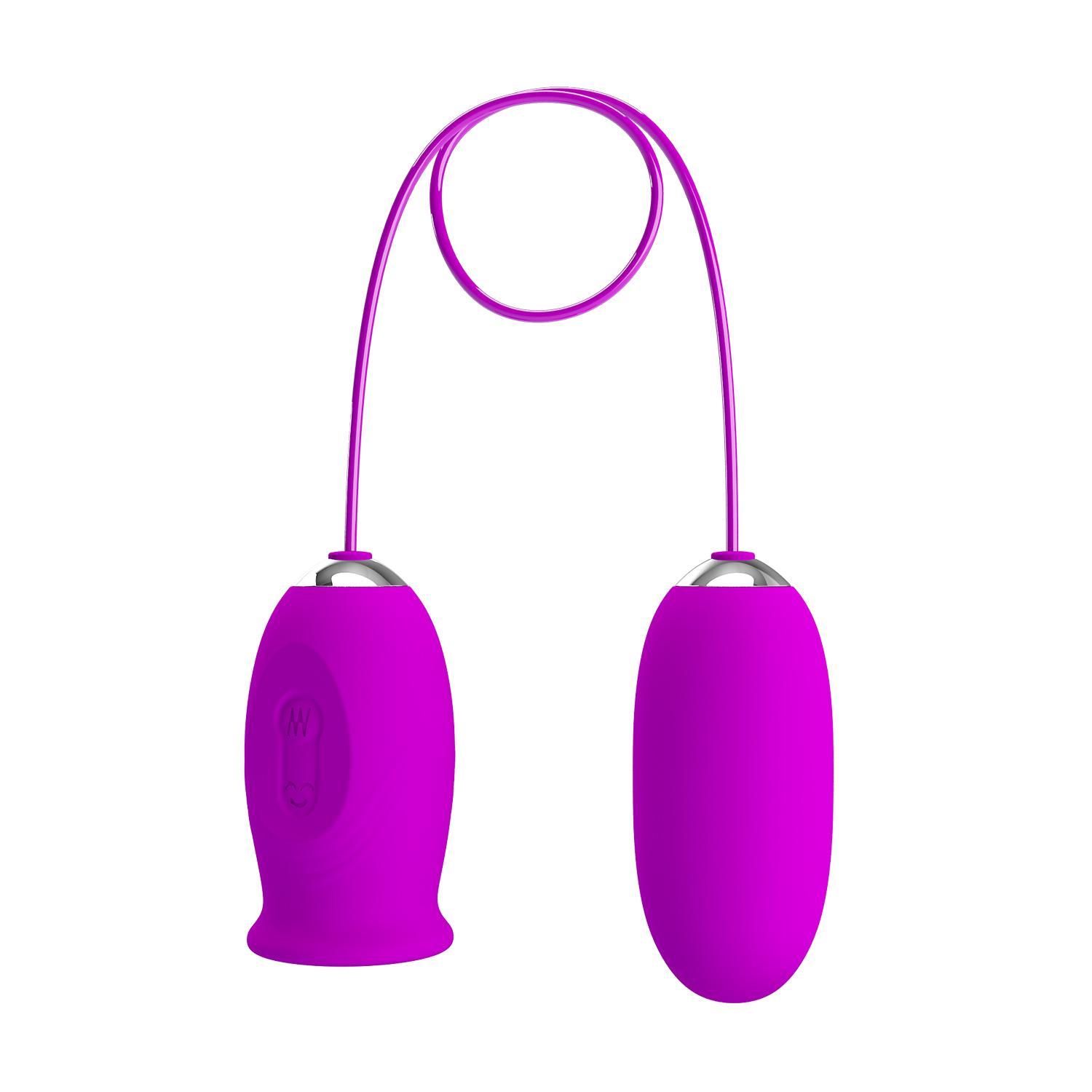 PRETTY LOVE - Daisy, 12 functions of vibration3 functions of lickeringmemorywaterproofsiliconeUSB rechargeable 35-65 33-73