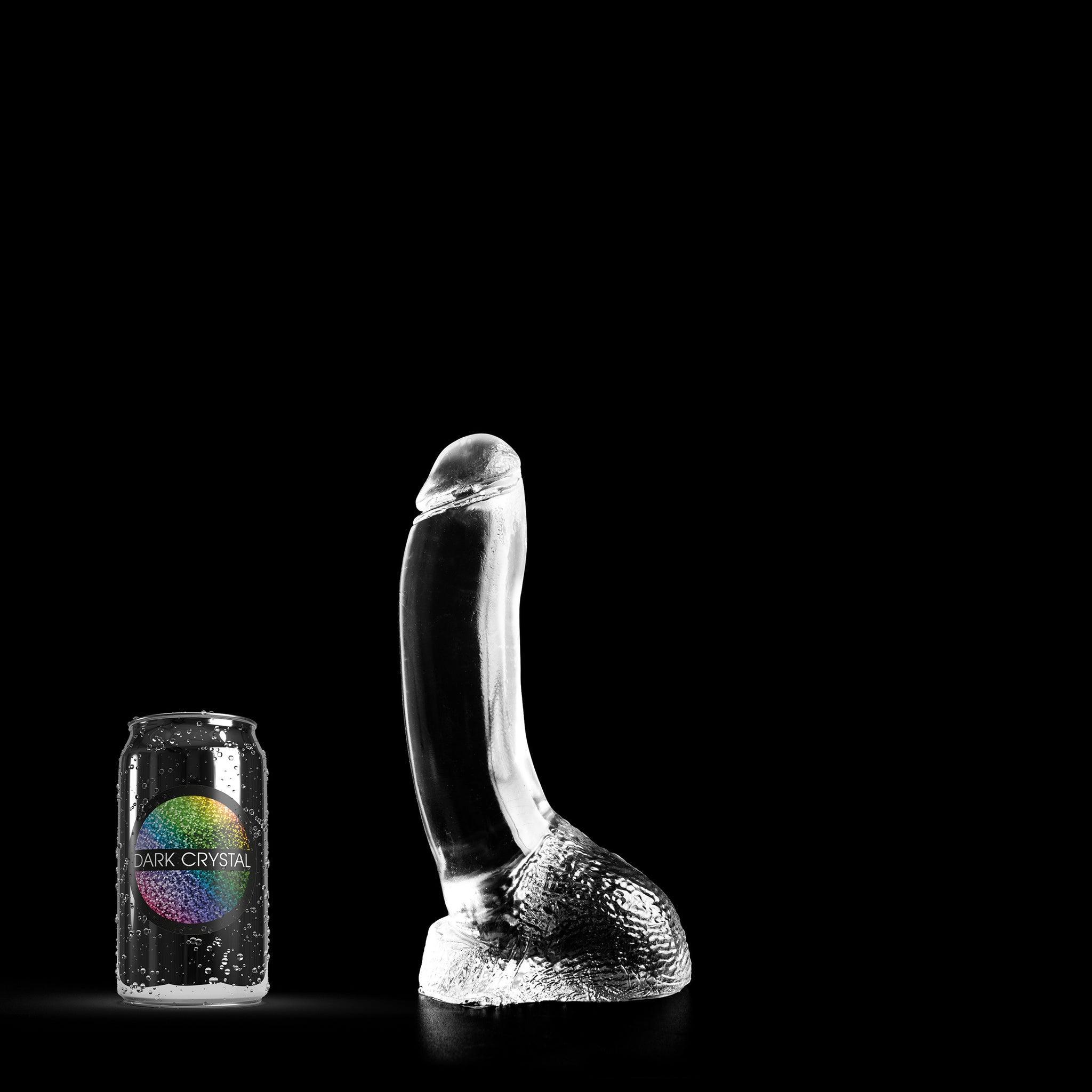 Dark Crystal Elo Dildo, 22,5 cm, Clear