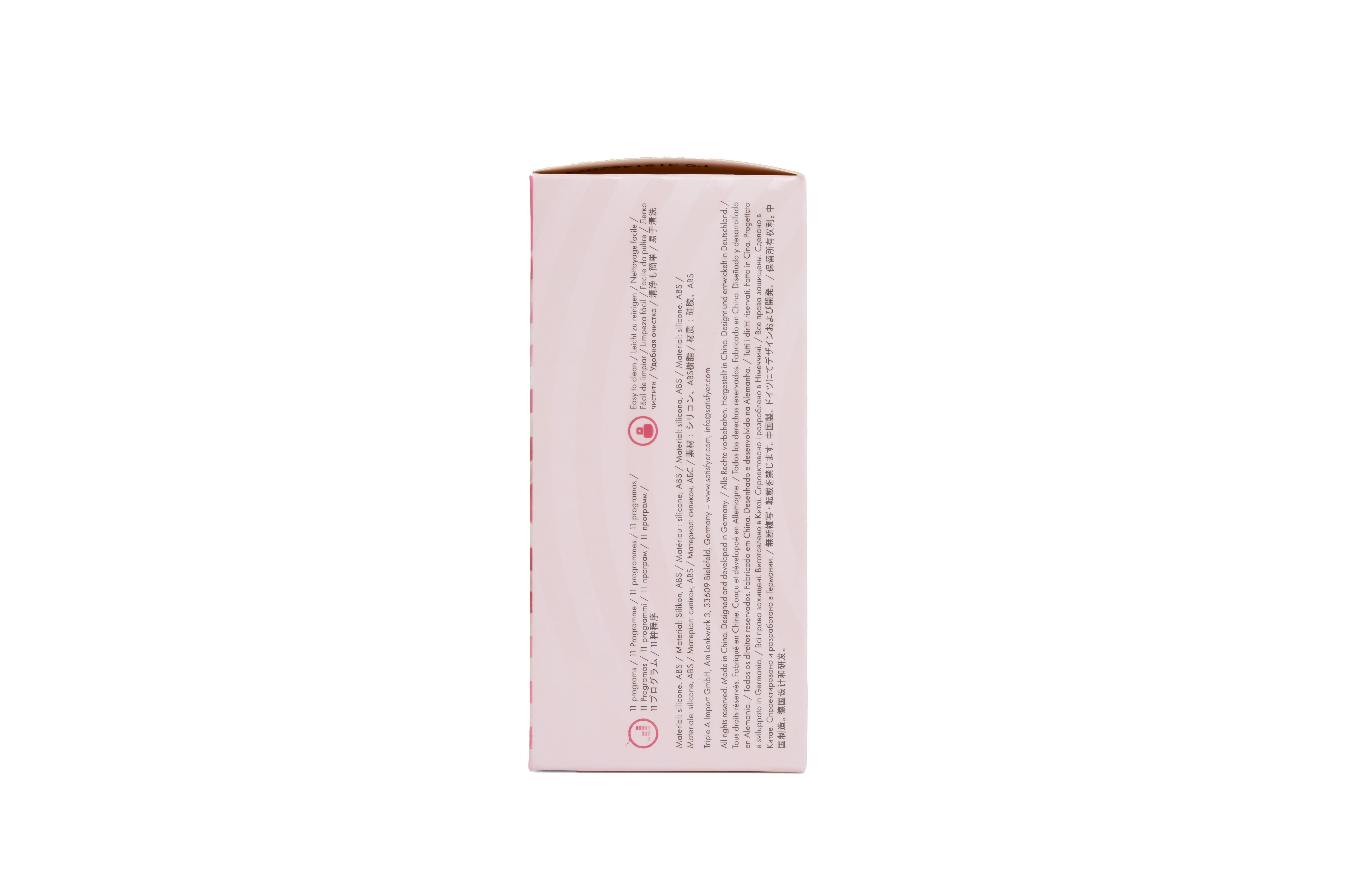 Satisfyer - Pro Deluxe Vibrator, Pink/White