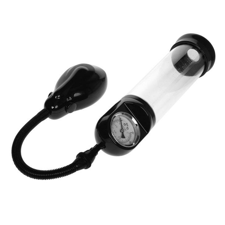 PRETTY LOVE - Alexander, Penis Pump, PC cylinder, extra sleeves , TPR O-ring, Vibrator, 2AA batteries ?: 73mm L:245 mm