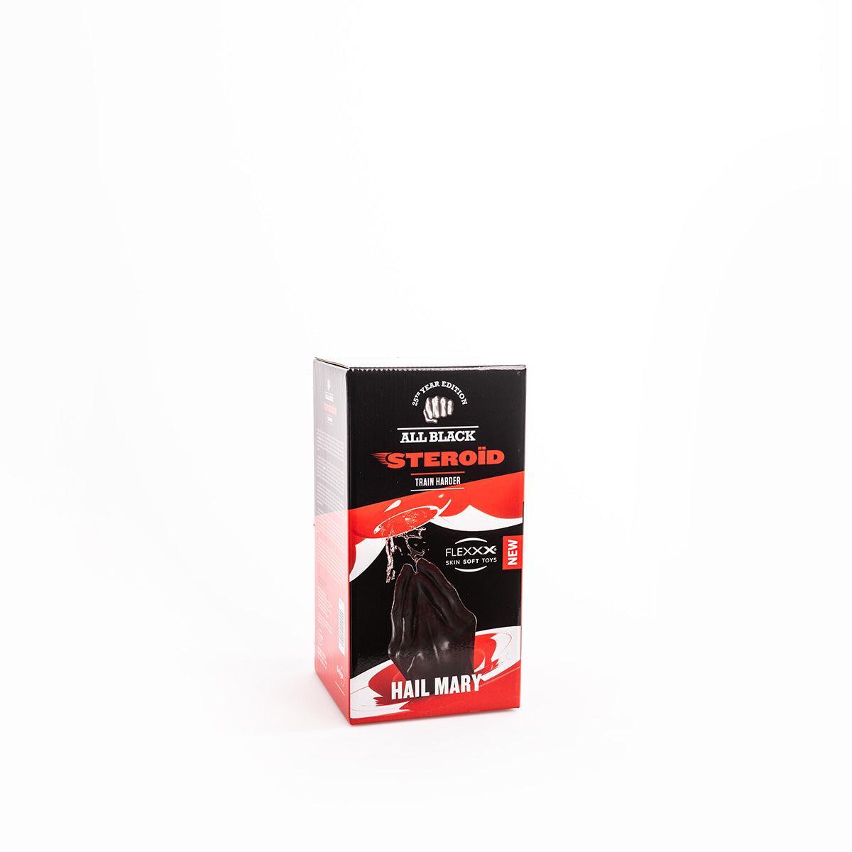 All Black Steroid Hail Mary Butt Plug, 24 cm