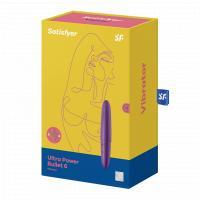 Satisfyer Ultra Power Bullet 6 Vibrator, Purple, 13 cm