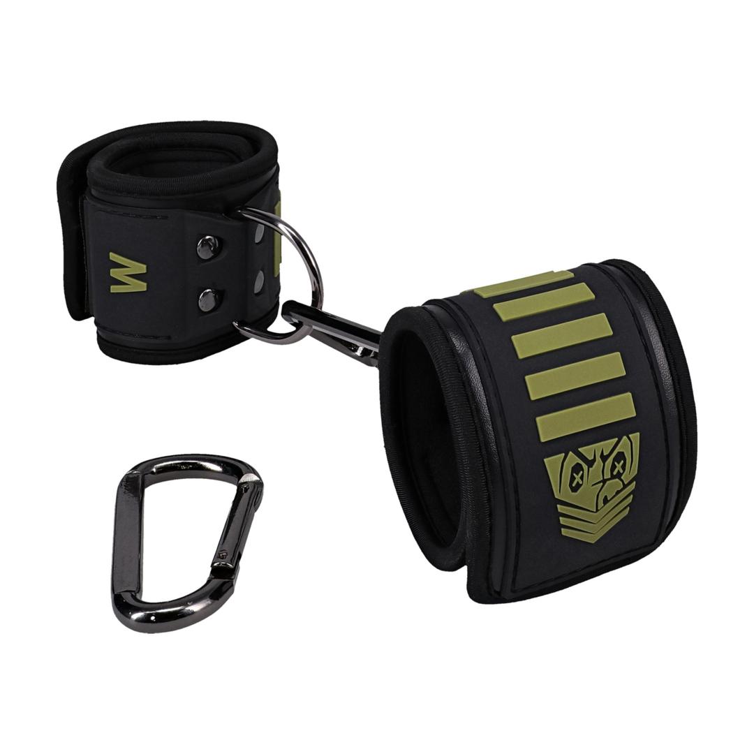 Fort Troff Tactical Wrist Restraints - Black/Green