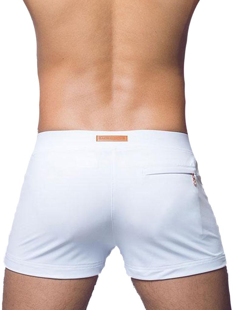 2Eros Bondi Bar Beach Swim Trunks V60 White