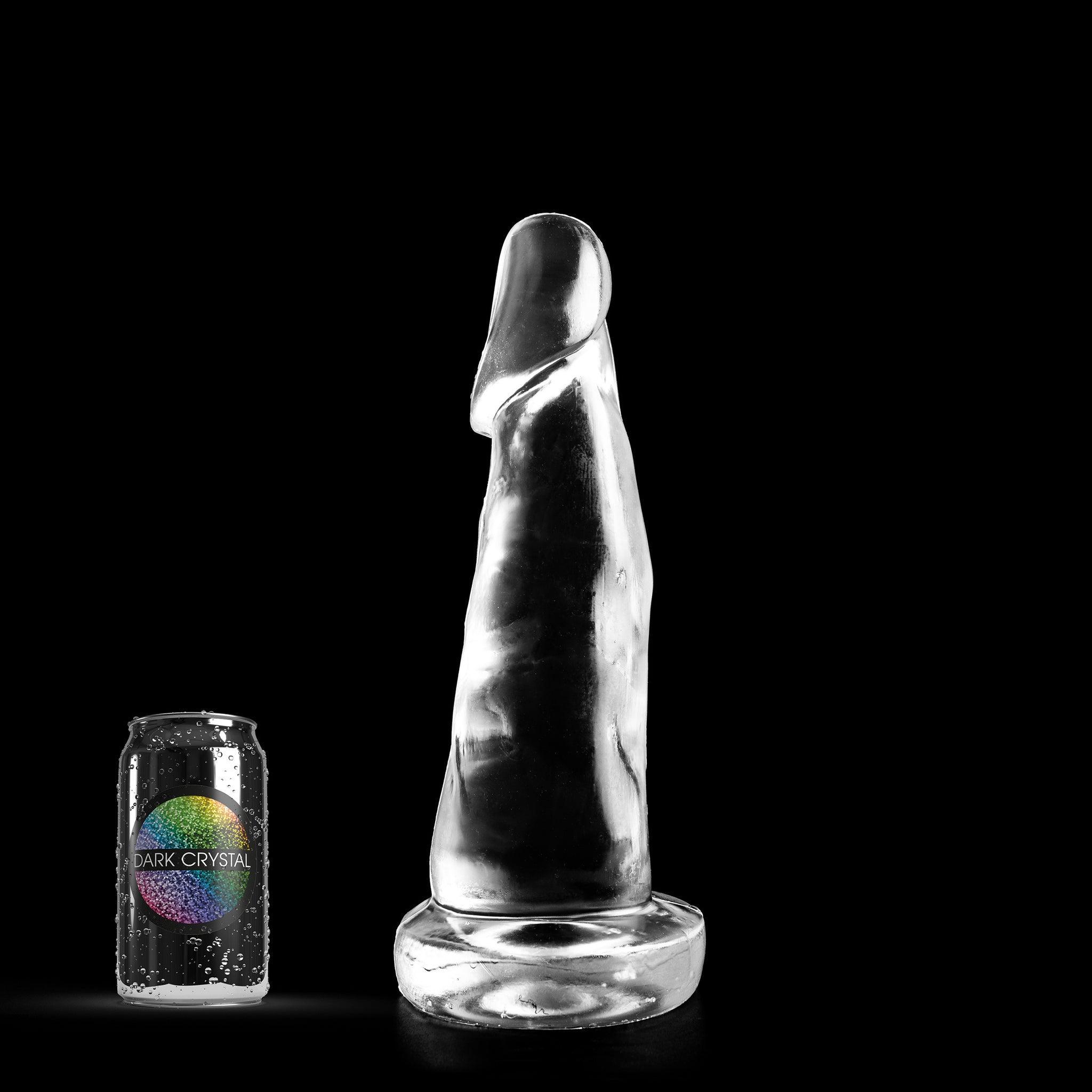 Dark Crystal Isak Dildo, 32 cm, Clear