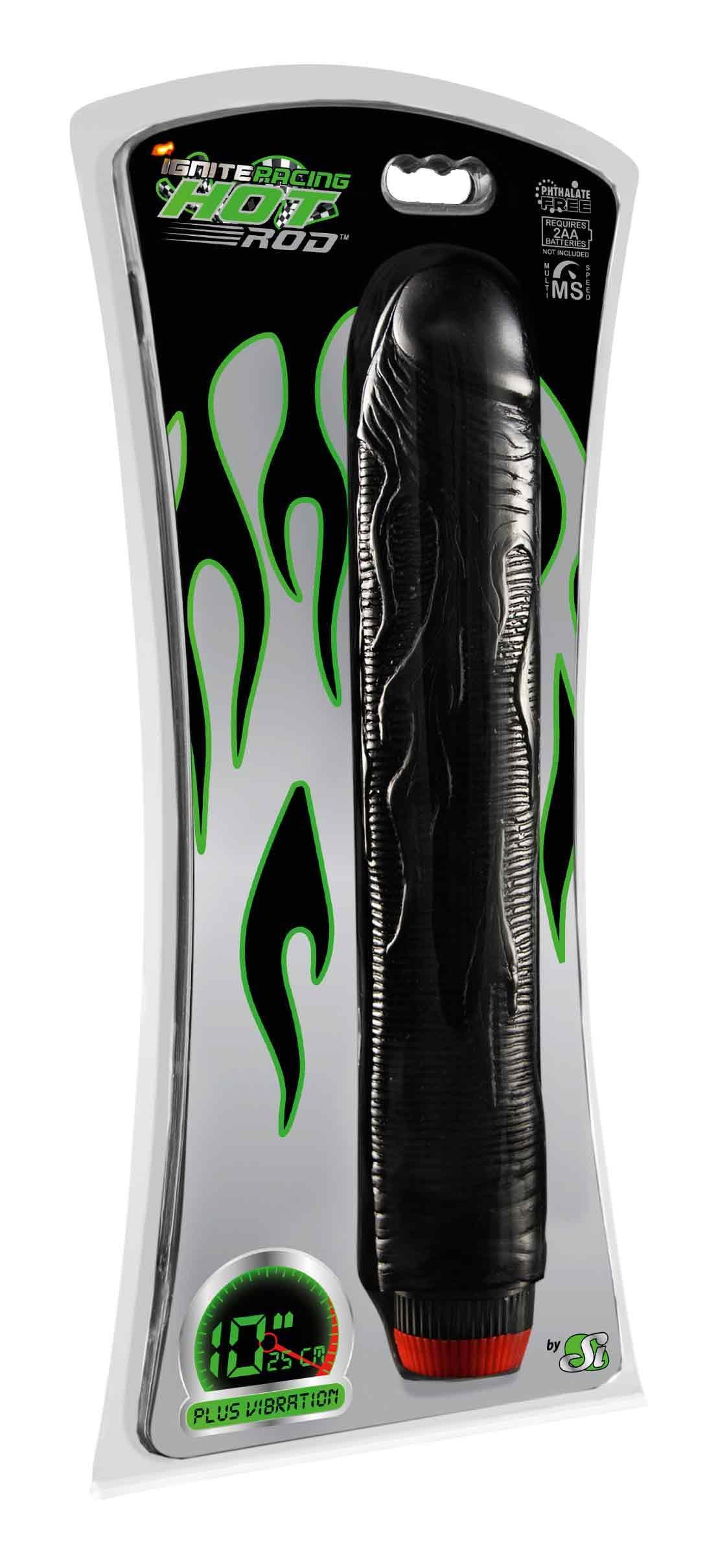 SI IGNITE Pimp my Rod with Vibration, 25 cm, Black