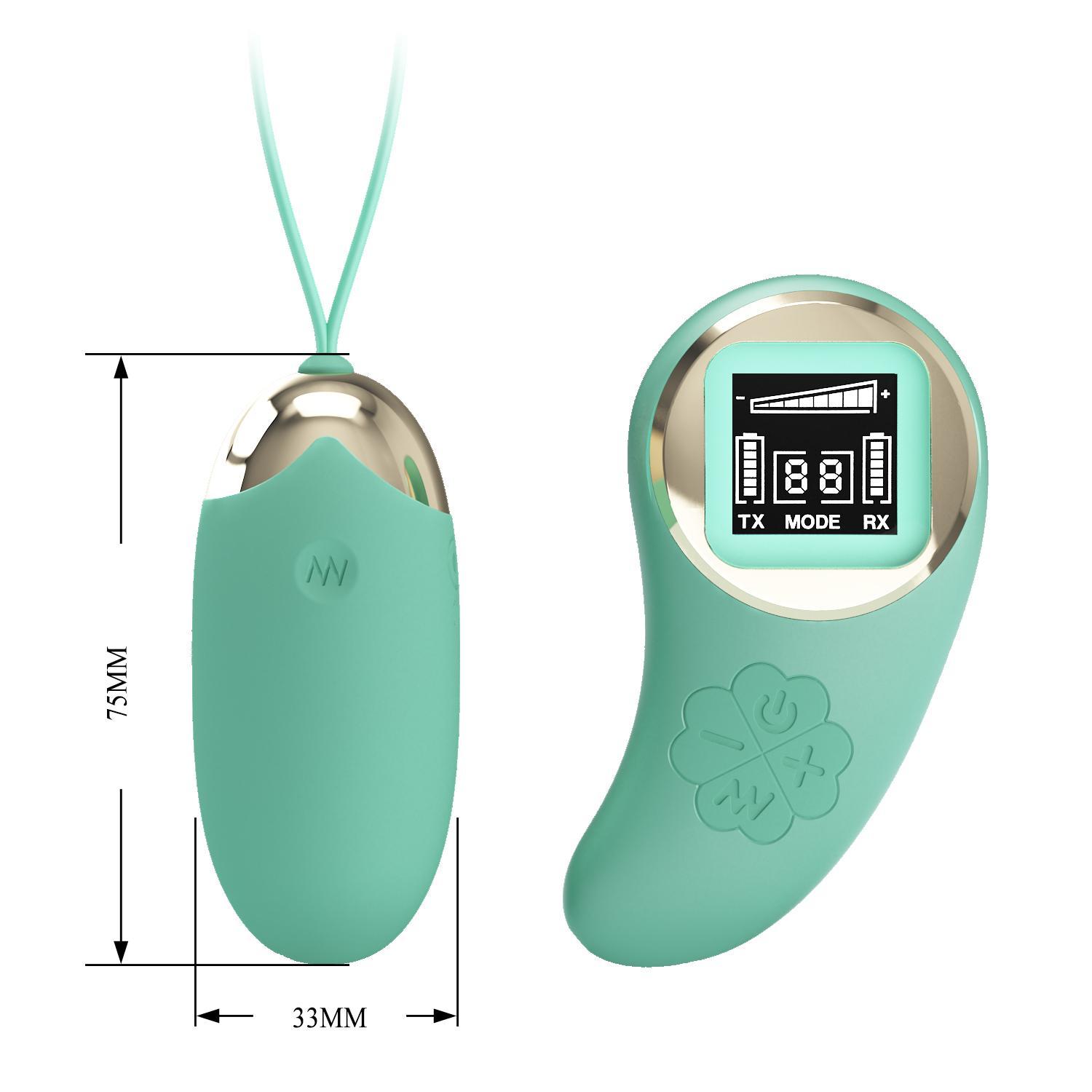 PRETTY LOVE - Stavros the Great Mina - Egg Vibrator - Green