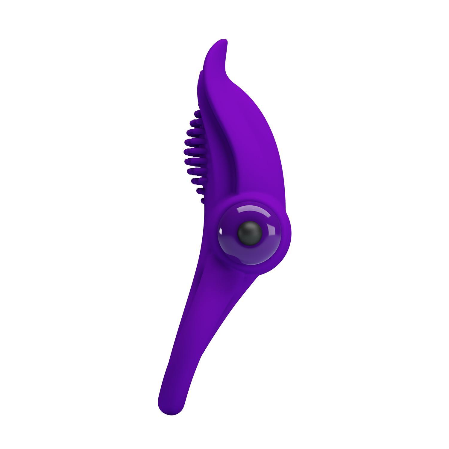 PRETTY LOVE - Vibrant Penis Ring & Stimulator, 56 mm, Purple