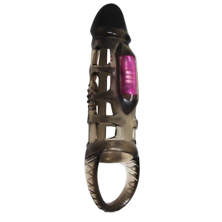 BAILE - Harrison, Penis extended Sleeve, mini vibrator, super-stretchy TPR material ?:35mm   L:160mm BAILE - Harrison, Penis extended Sleeve, mini vibrator, super-stretchy TPR material ?:35mm   L:160mm