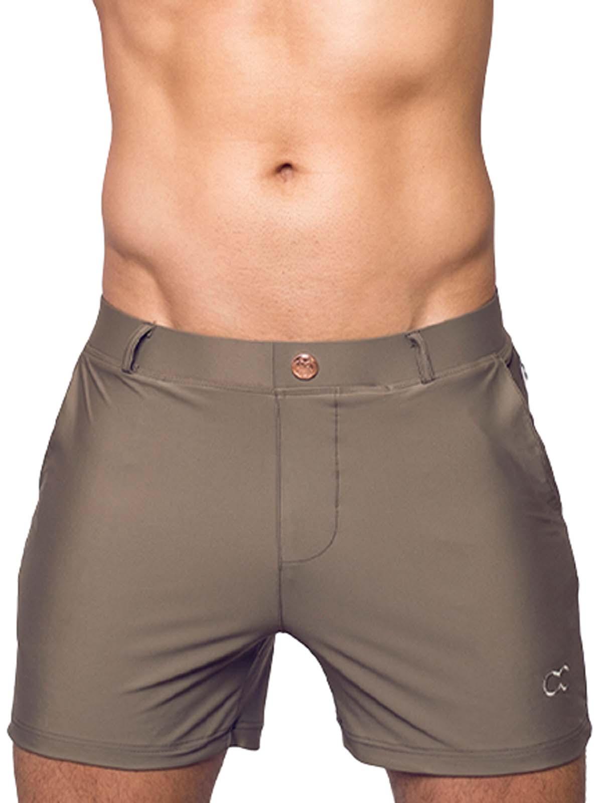 2Eros Bondi Bar Beach Swim Shorts S60 Shitake (Series 3) - Size: L