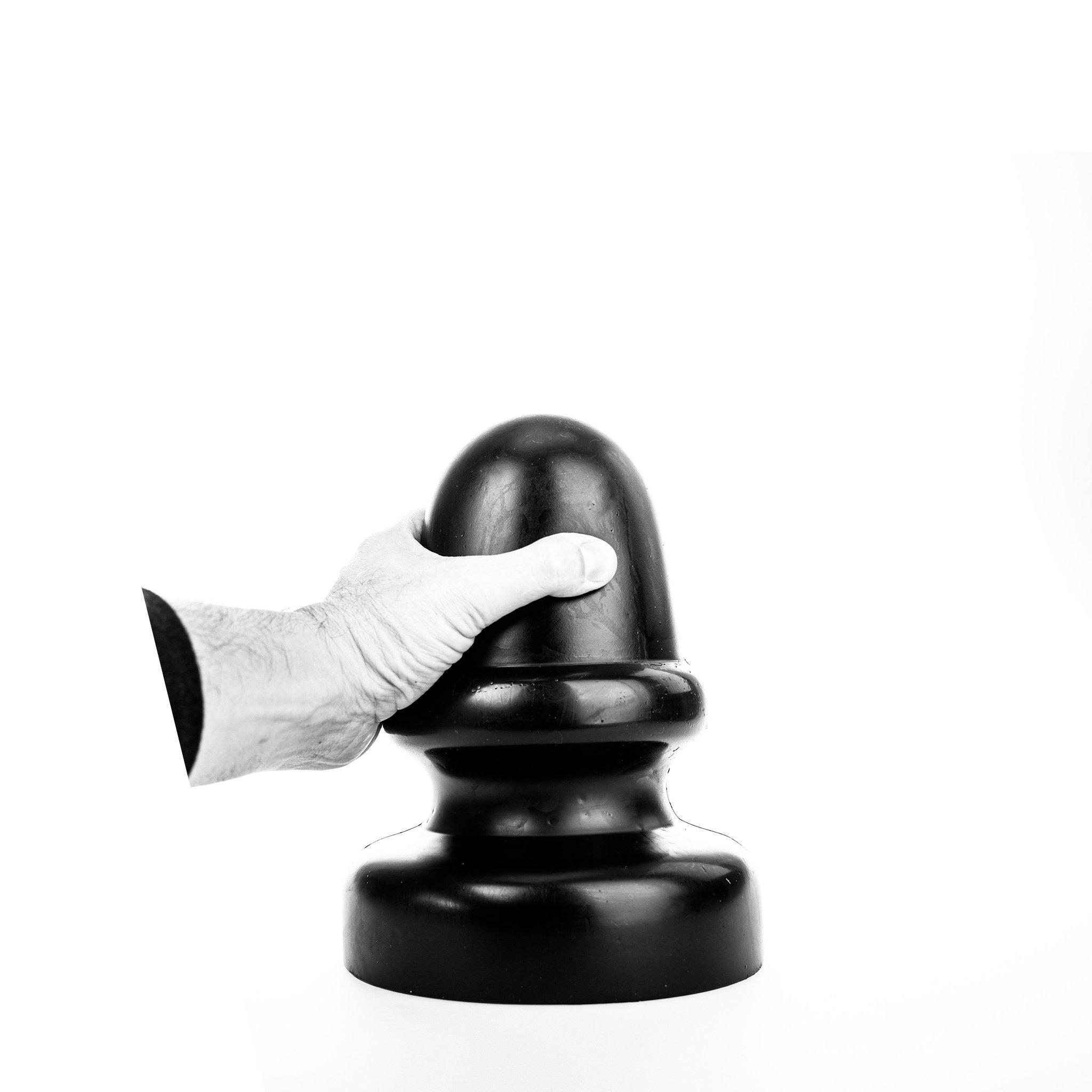 All Black Butt Plug Valve, 24 cm