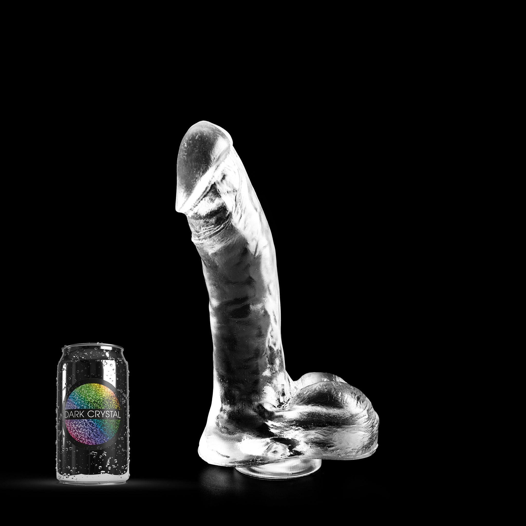 Dark Crystal Luk Dildo, 30,5 cm, Clear