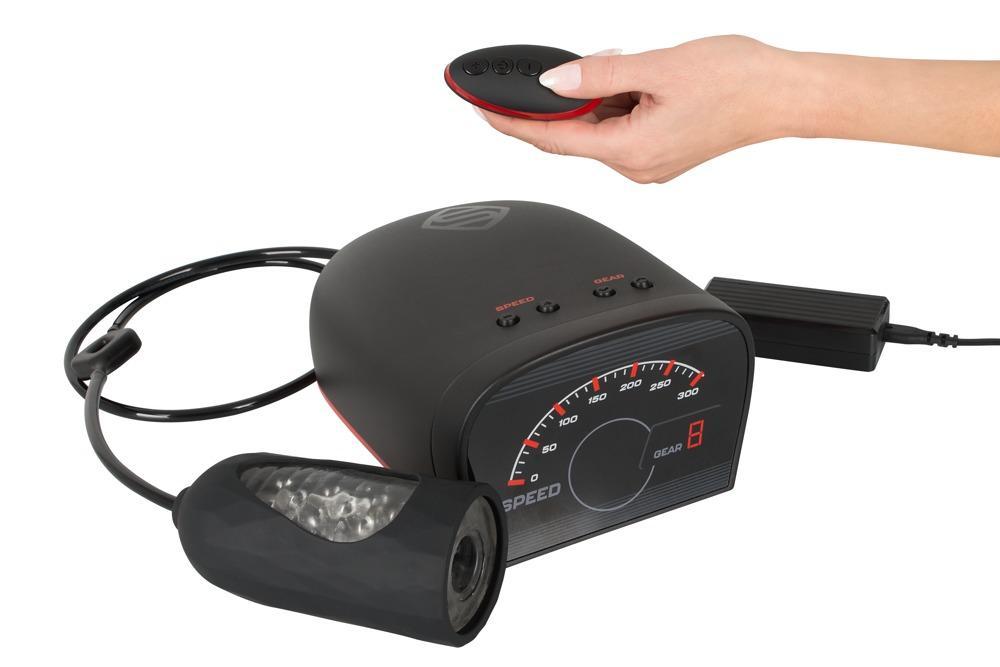 Hands-free Masturbator SUCK-O-MAT S2, Insertable 11 cm, Stretchable 2,5 cm