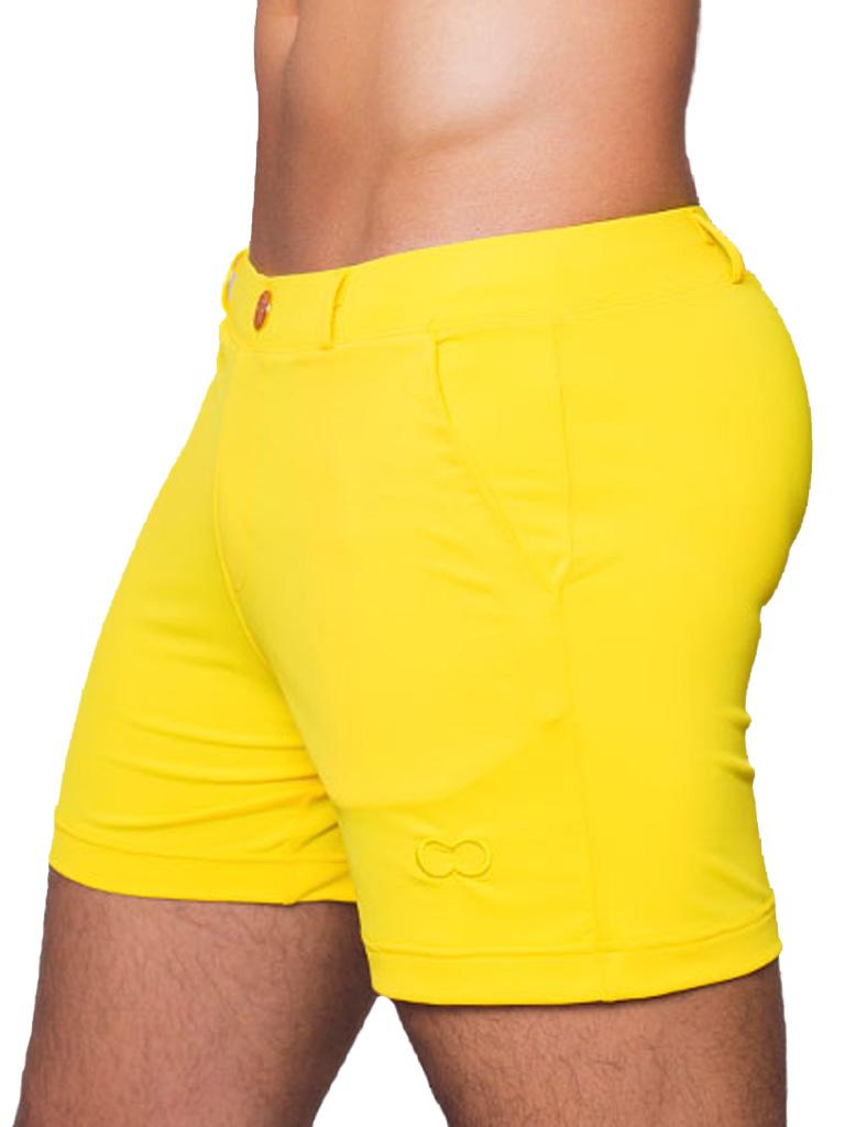 2Eros Bondi Bar Beach Swim S60 Shorts Gold