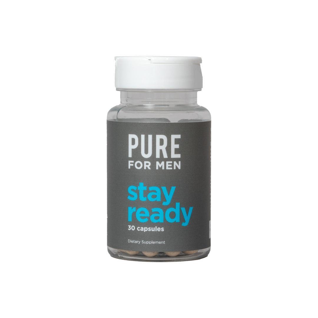 Pure for Men, Stay Ready Fiber Capsules, 30 pcs