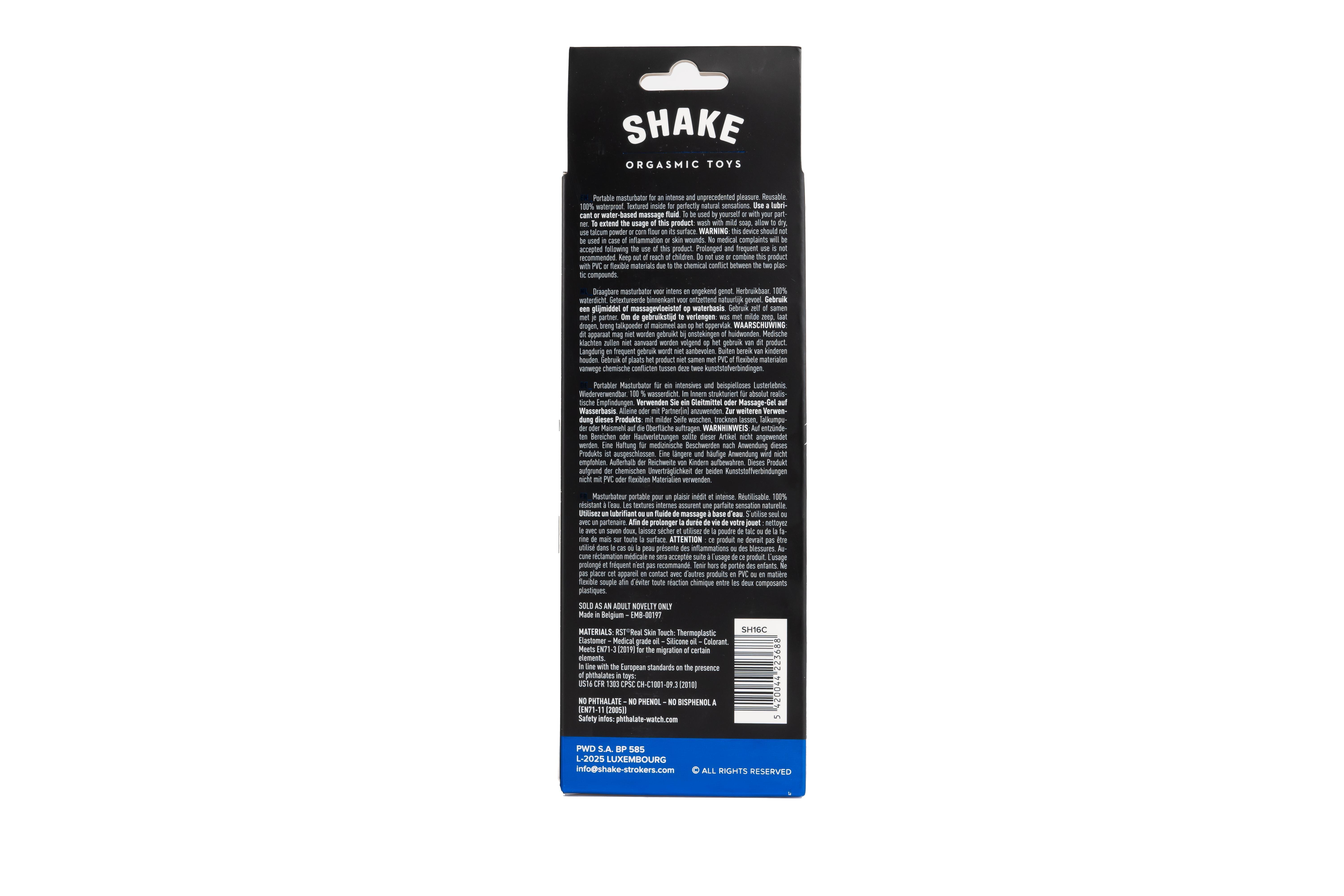 Shake Reverso: The Trickel Masturbator, 14,5 cm, White