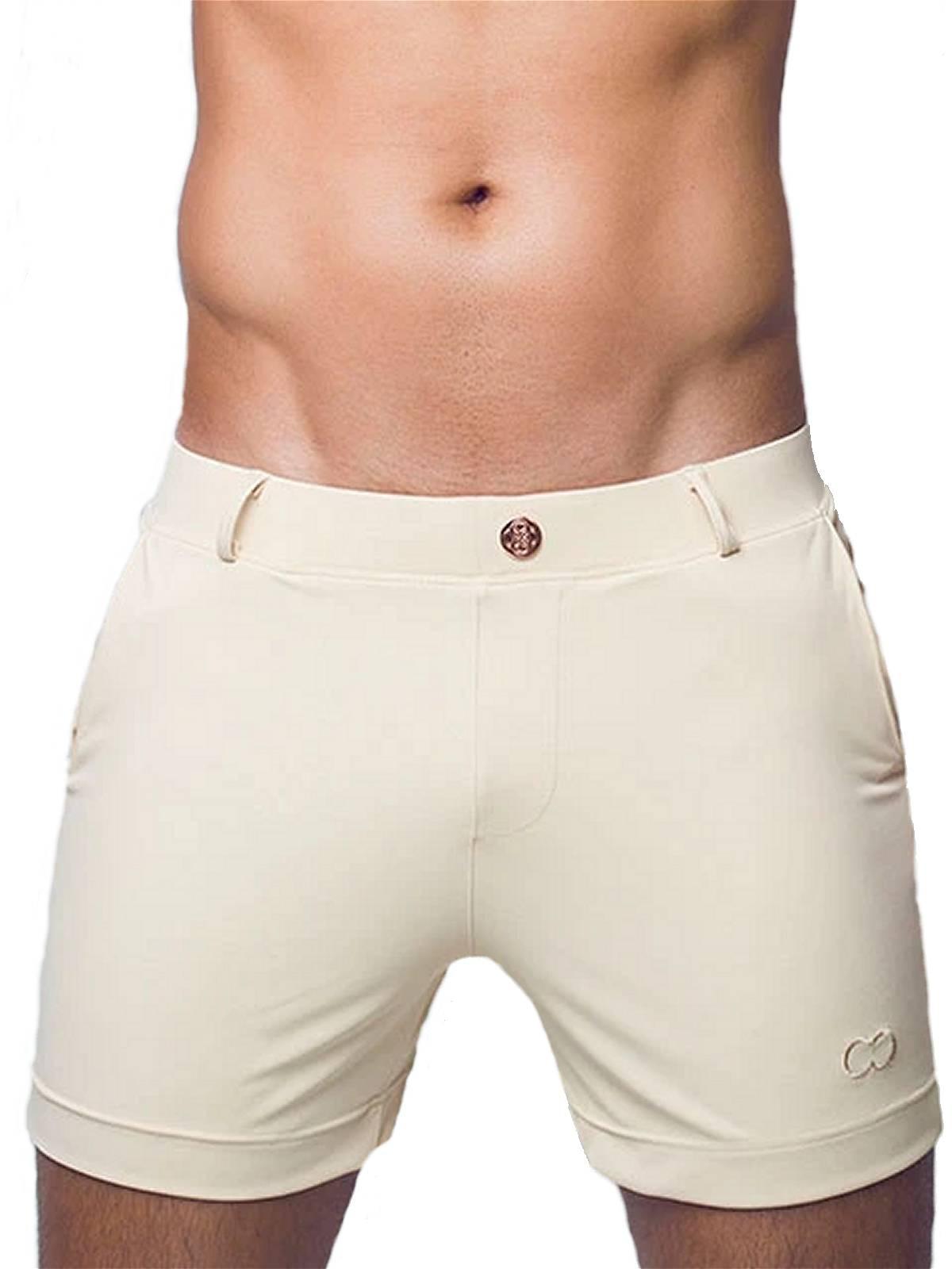 2Eros Bondi Bar Beach Swim Shorts S60 Sand (Series 3) - Size: L