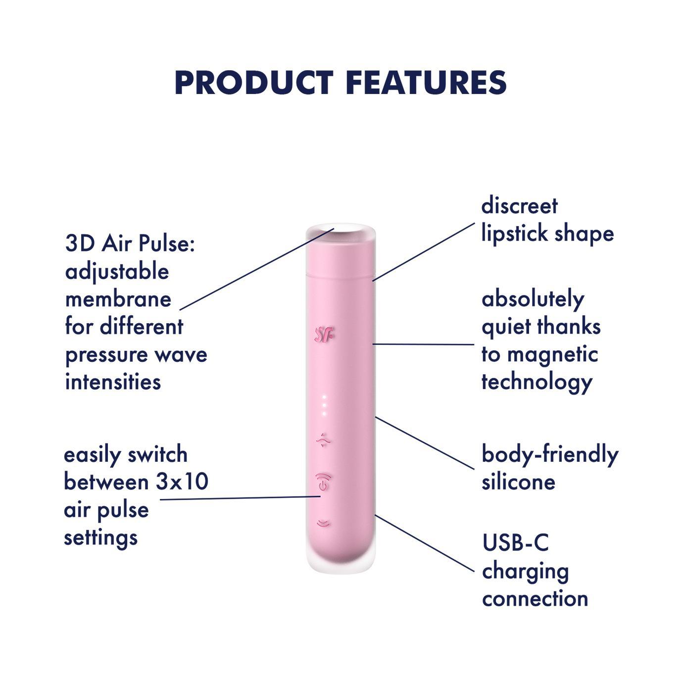 Satisfyer First Kiss, Red