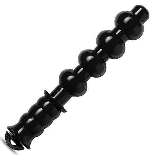 Bulls Eye Anal Dildo Night Stick - Excessive Force, 38 cm, Black