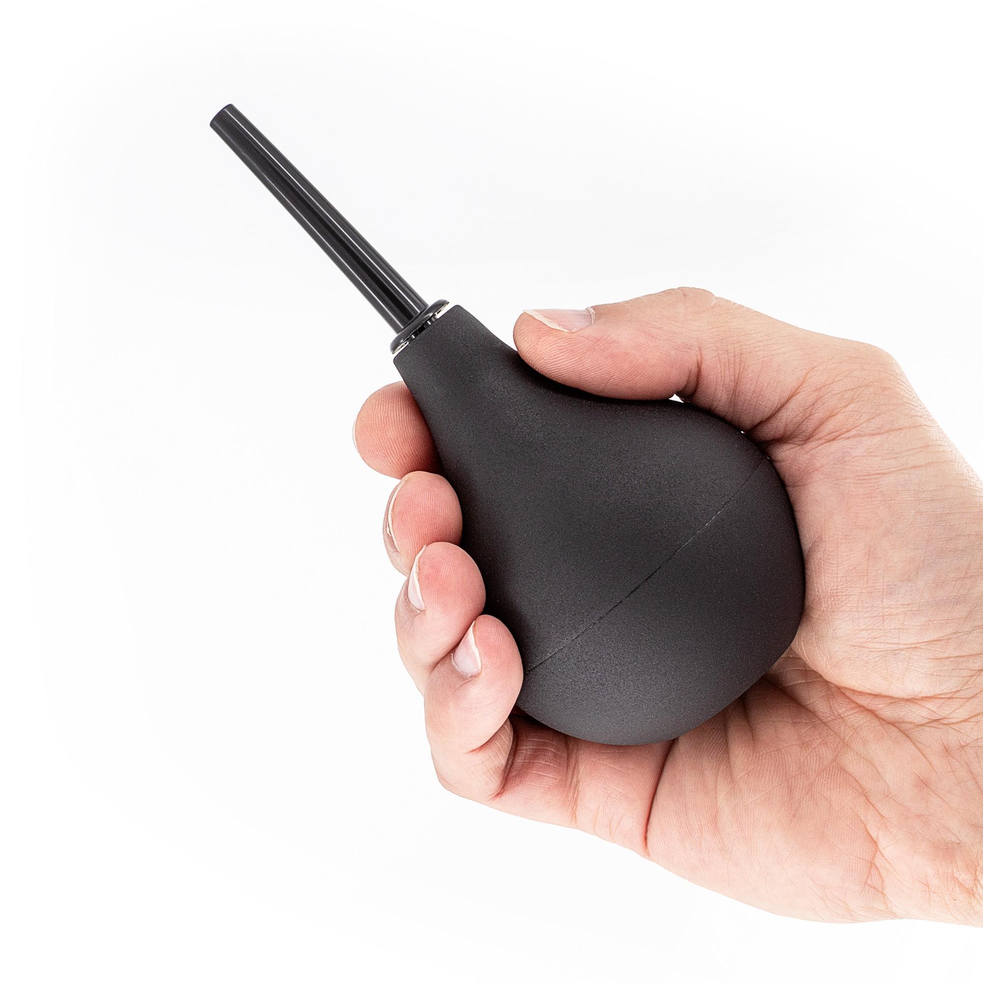 Crushious Anal Thrill Anal Douche 90Ml With Anal Lubricant 50Ml And 10 Bead Anal Chain