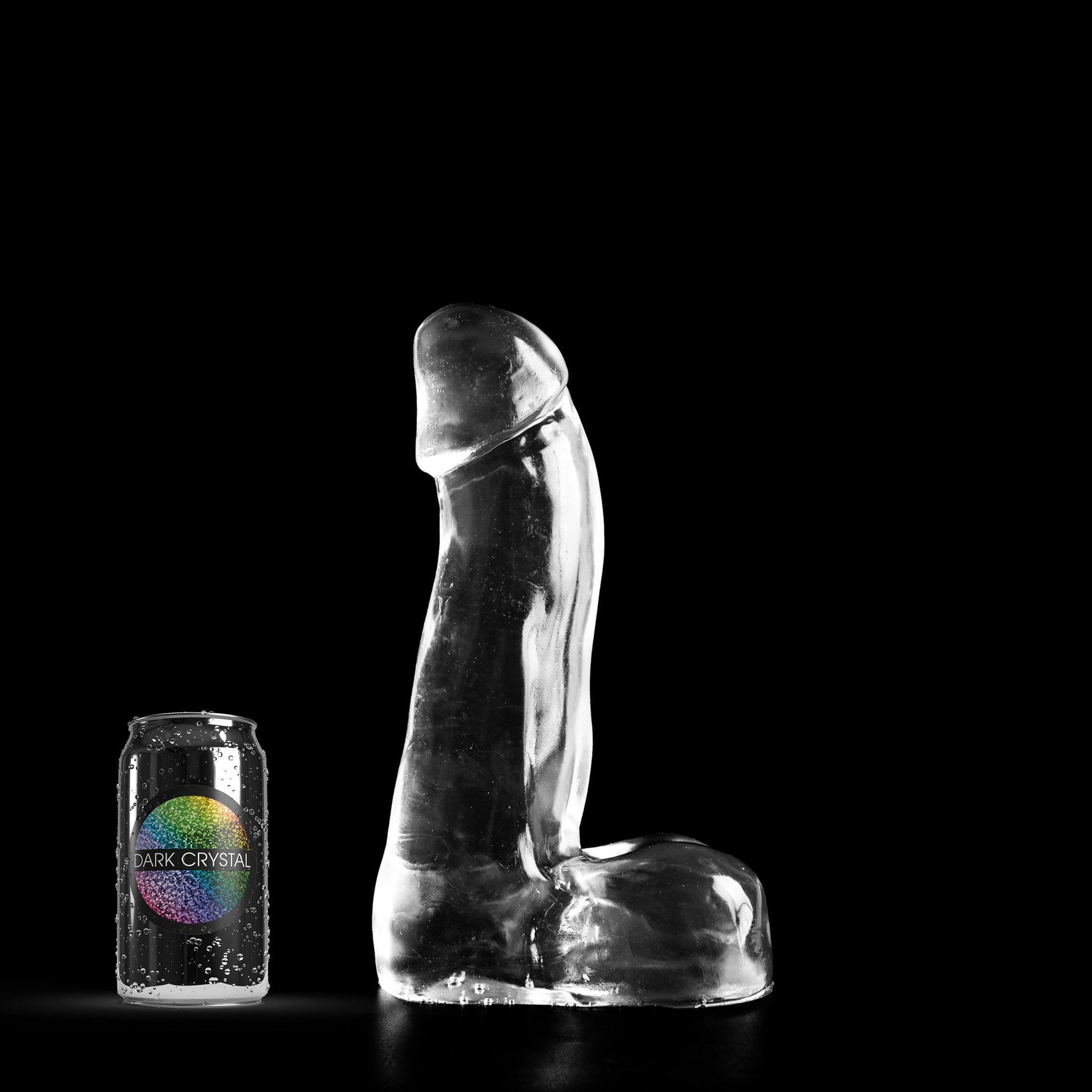 Dark Crystal Egon Dildo, 27 cm, Clear
