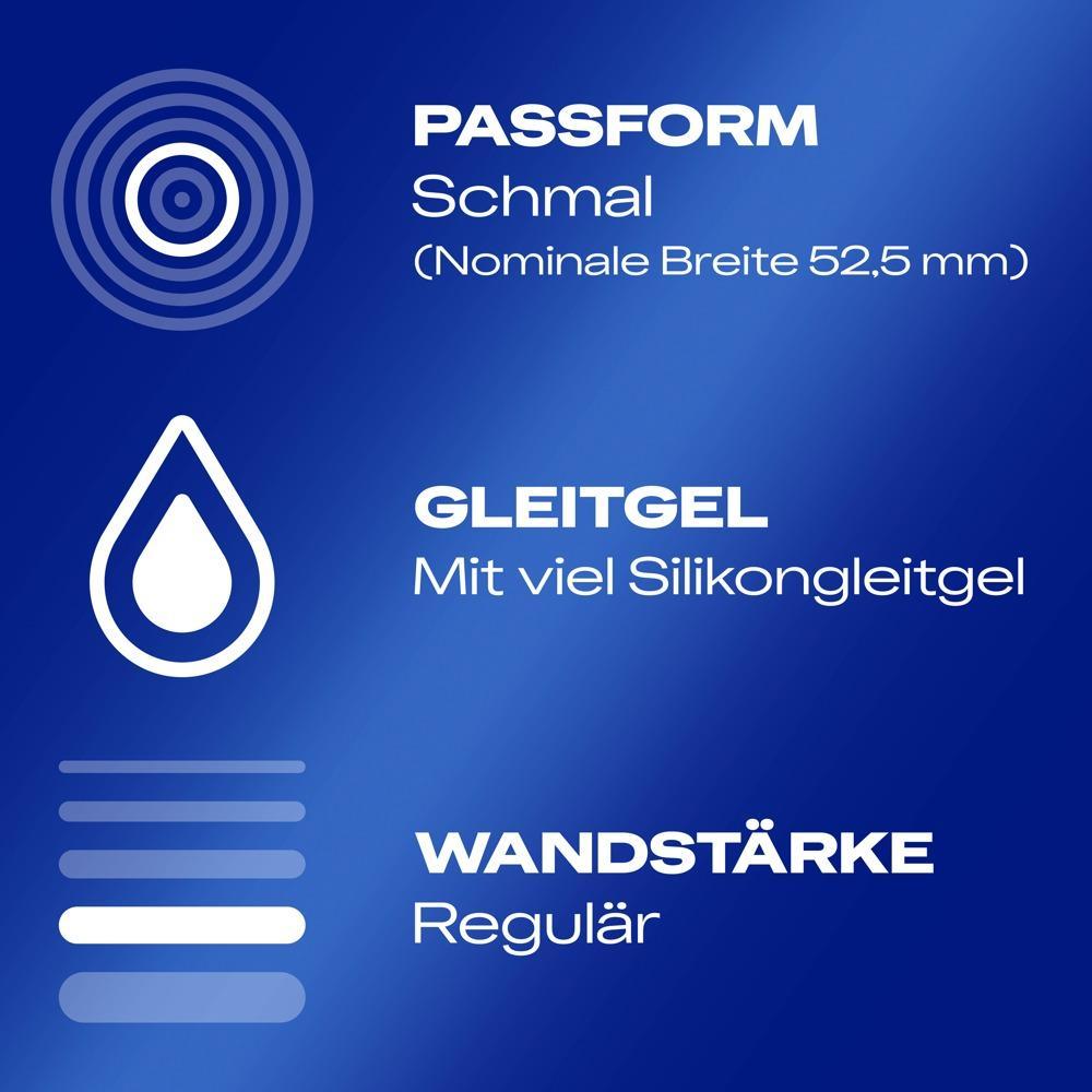 Durex Love Condoms 8 pcs, with Reservoir, Ø 52mm,190mm