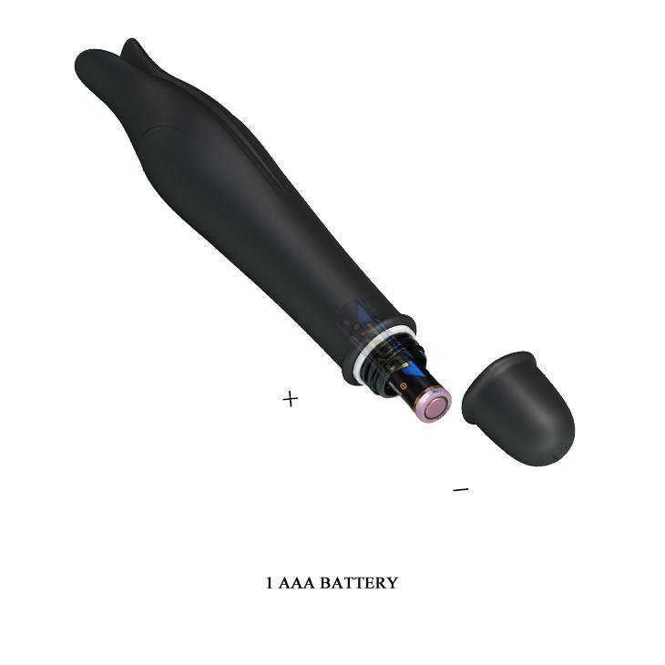PRETTY LOVE - Edward, 10 Functions of vibration, 1 AAA battery, silicone, waterproof L:145mm ?:29mm