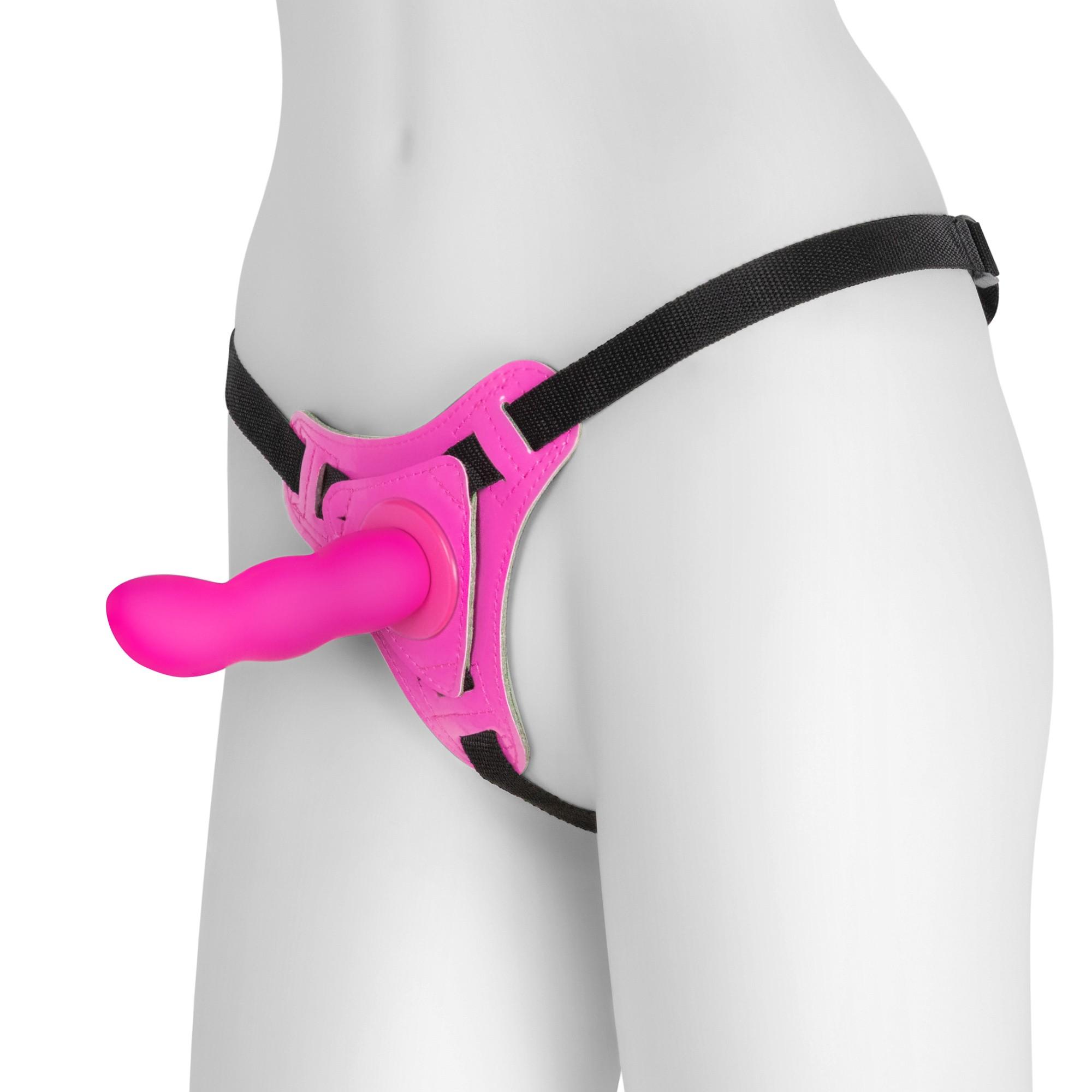 Crushious Snapper Strap On Pink