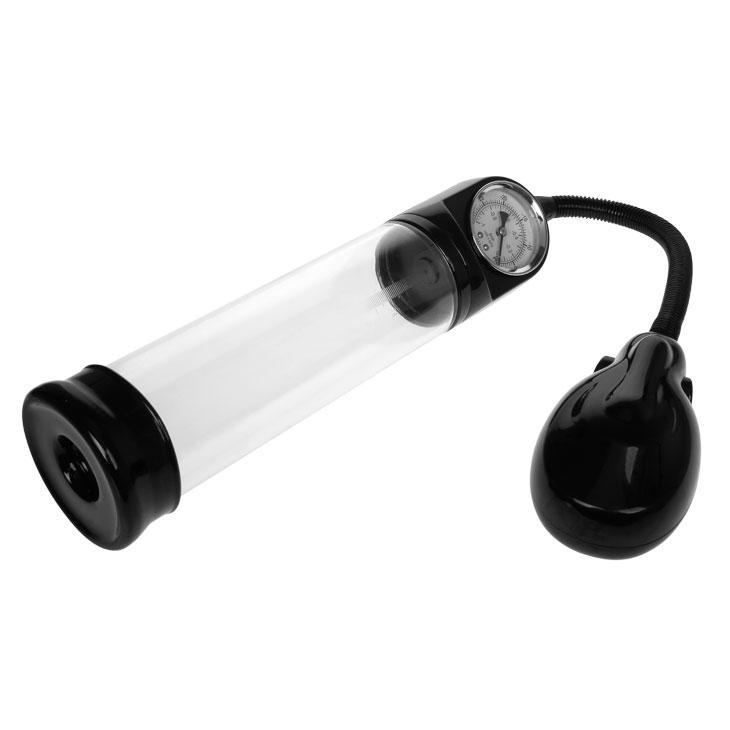 PRETTY LOVE - Alexander, Penis Pump, PC cylinder, extra sleeves , TPR O-ring, Vibrator, 2AA batteries ?: 73mm L:245 mm