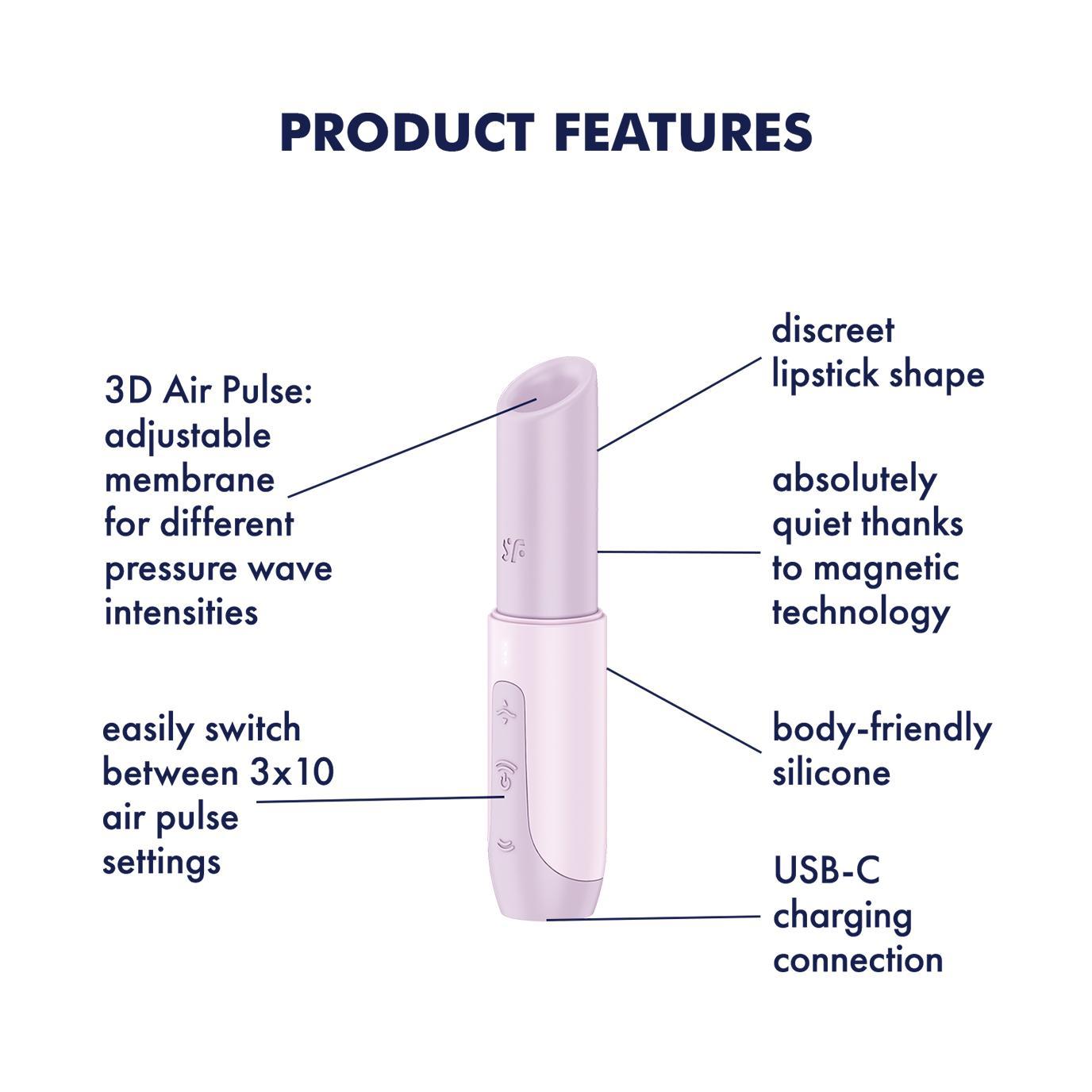 Satisfyer Secret Kiss, Pink