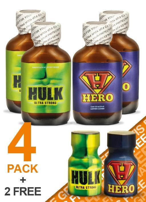 SUPERHEROES BIG Mix 4+2 free Pack.