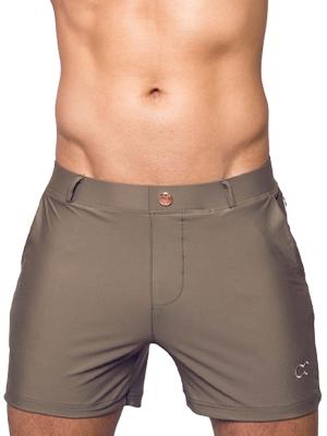 2Eros Bondi Bar Beach Swim Shorts S60 Shitake (Series 3) - Size: L