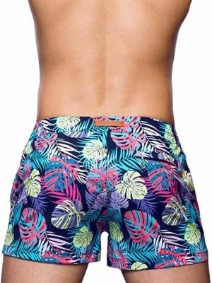 2Eros Print Swimshorts Monstera Black