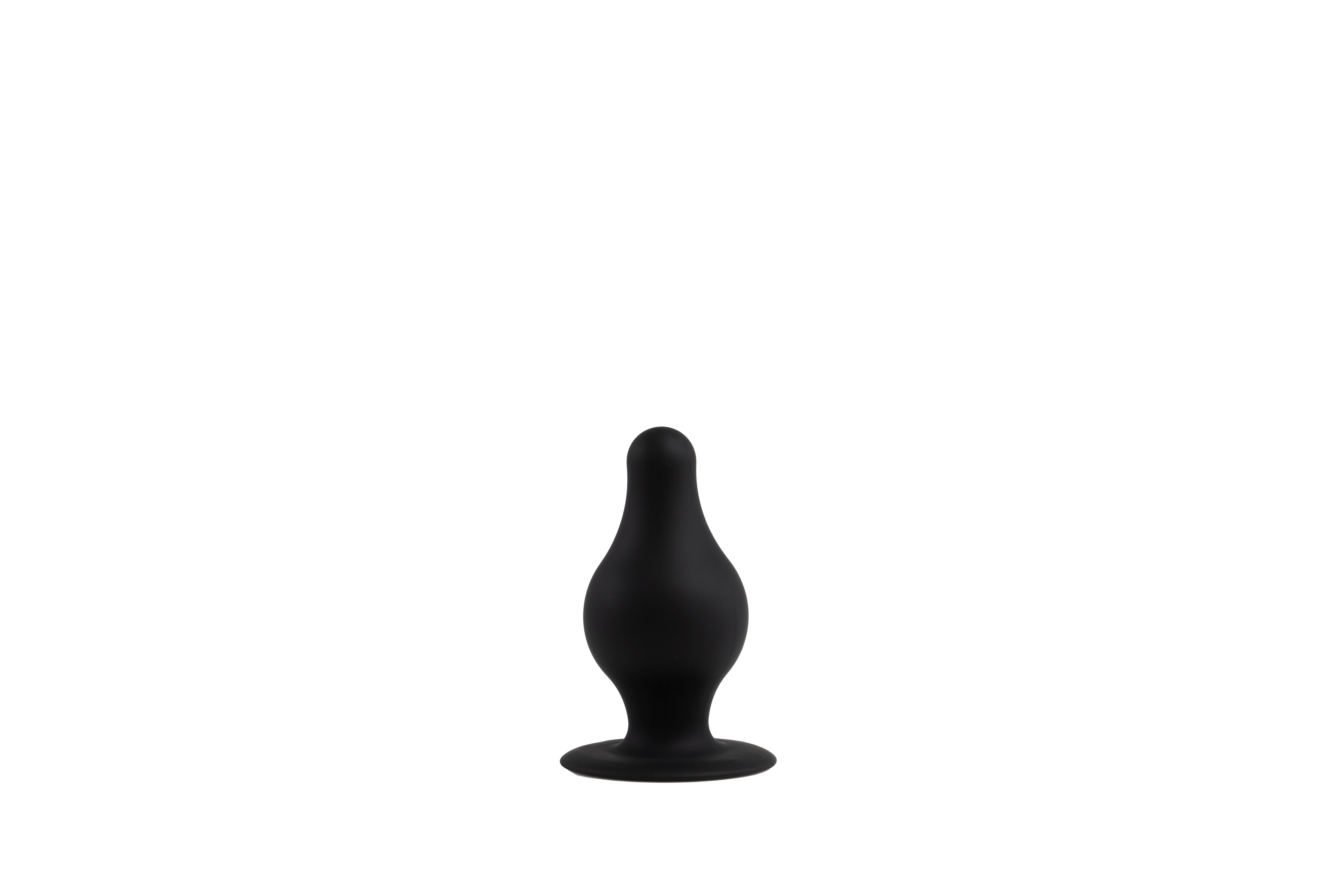 SILEXD Premium Silicone Plug Model 2 S, 7,2 cm, Black