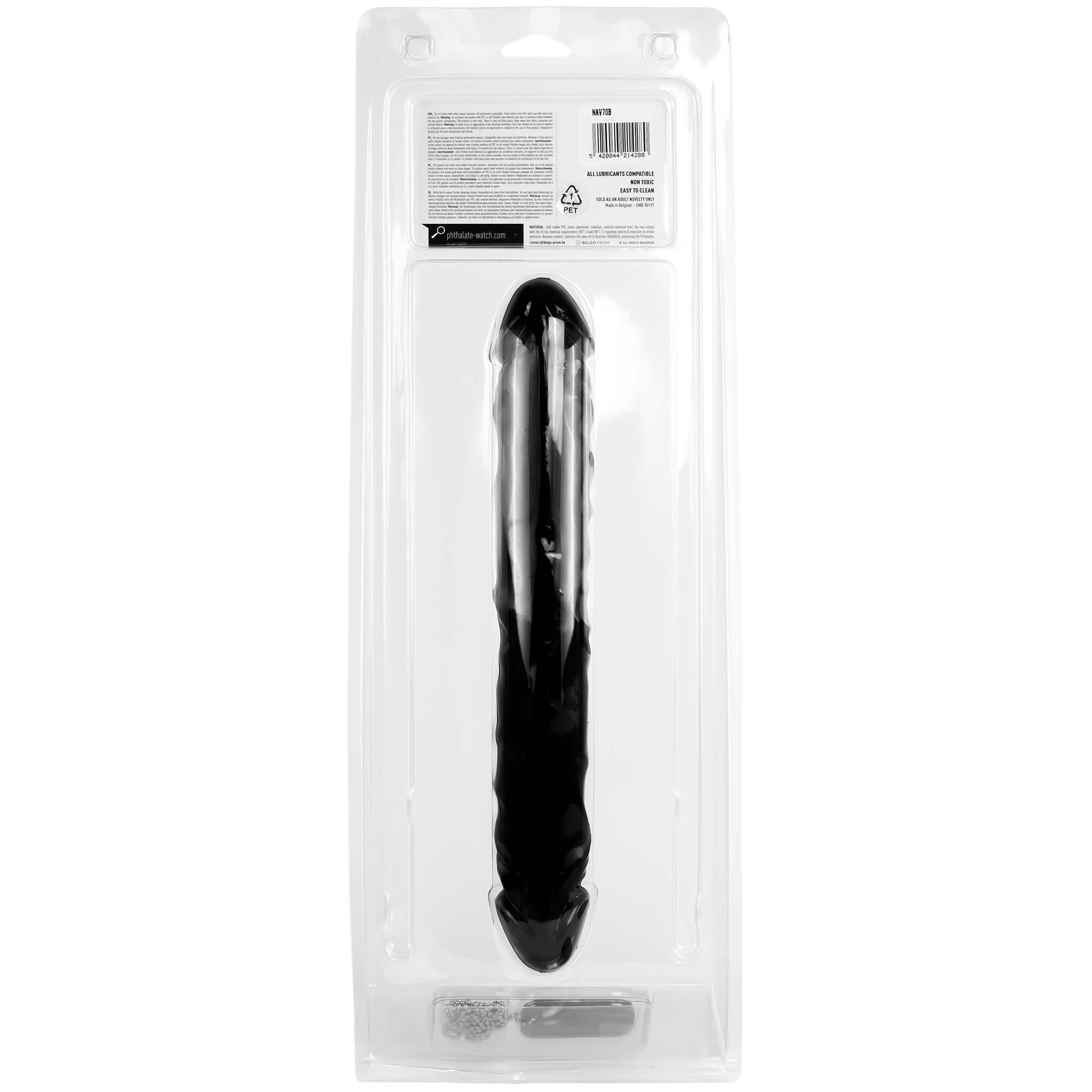Domestic Partner Double Dildo, 30 cm, Black
