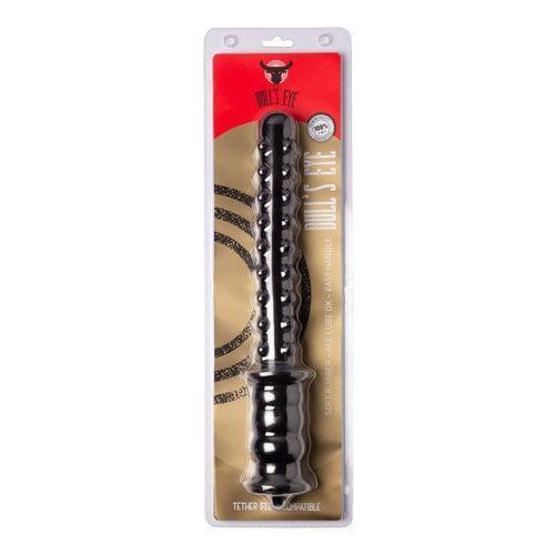 Bulls Eye Anal Dildo Night Stick - Stop Police, 37,5 cm, Black
