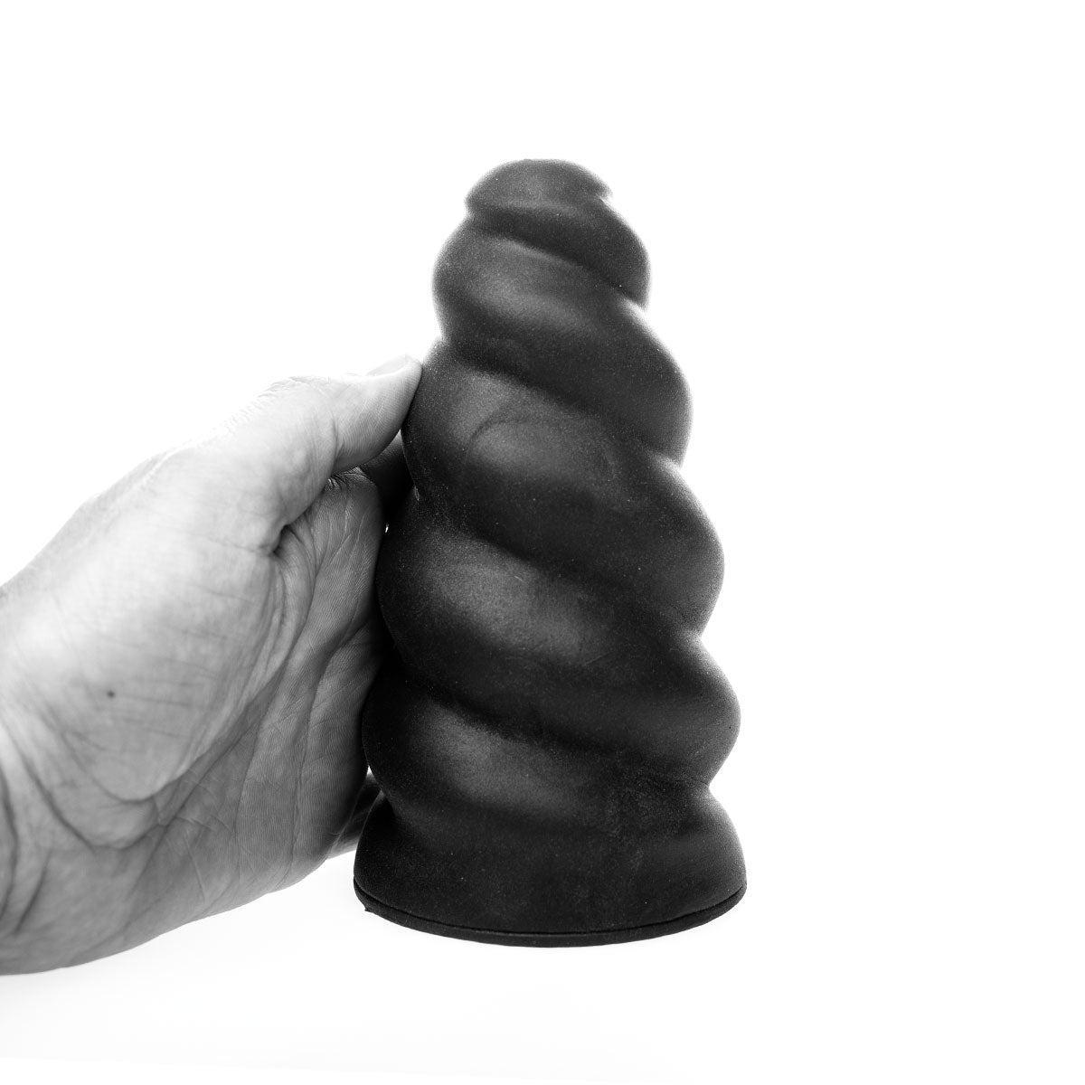 All Black Flick Masturbator, 17 cm